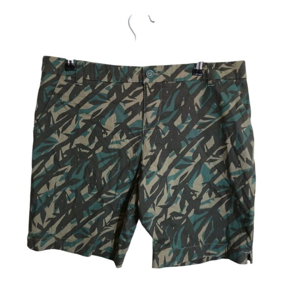 Patagonia Shorts Womens 10 Camo Organic Cotton Spandex Casual BMCP 57802SP15